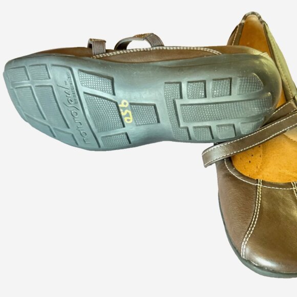 Naturalizer Natural Soul Mary Jane Comfort Flats Brown Women’s 6.5 New - Picture 5 of 8